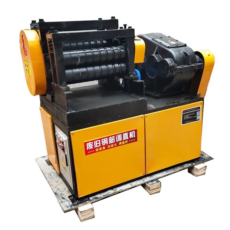 China High Speed Automatic Steel Bar Bending Straightening Machine Rebar Straightening Machine Wire Rod Straightening Machine