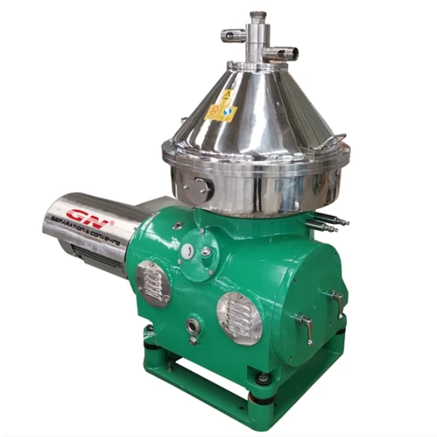 3 Phase Disc centrifuge for oil water solids separation liquid solids disc separator