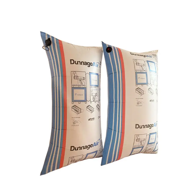 Inflatable Kraft Paper Container Air Dunnage Bag For Shipping Transportation Goods Protection