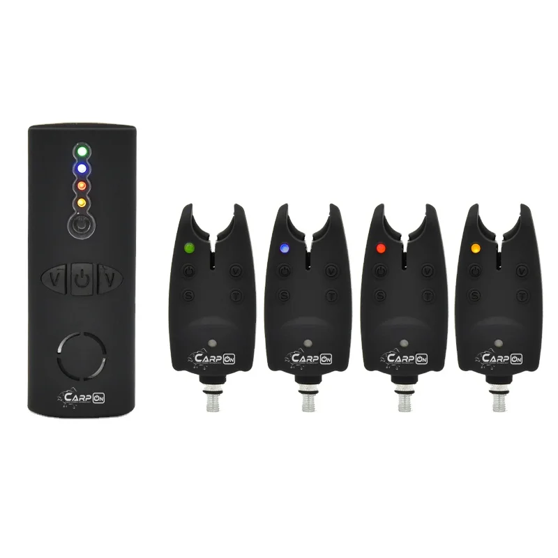 electronic led carp fishing wireless bite alarm