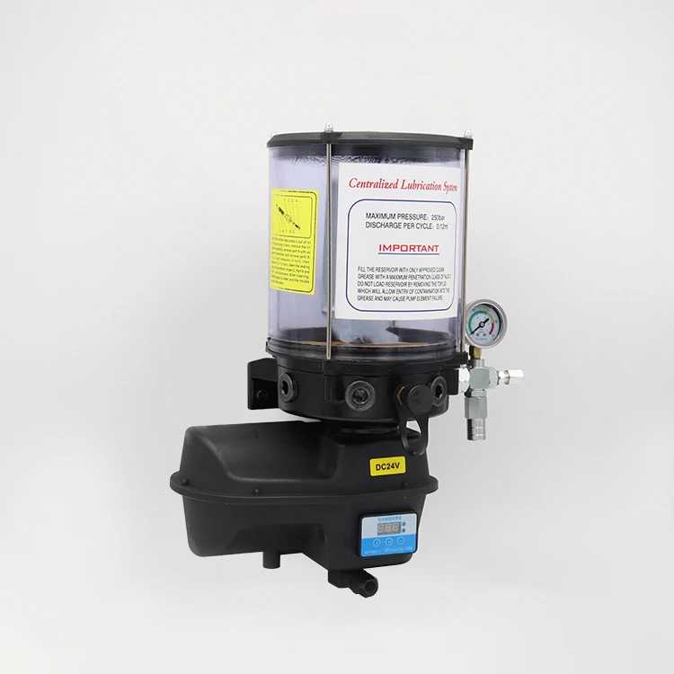 Dual Digital Display Automatic Central Lubrication System 220v Pumb
