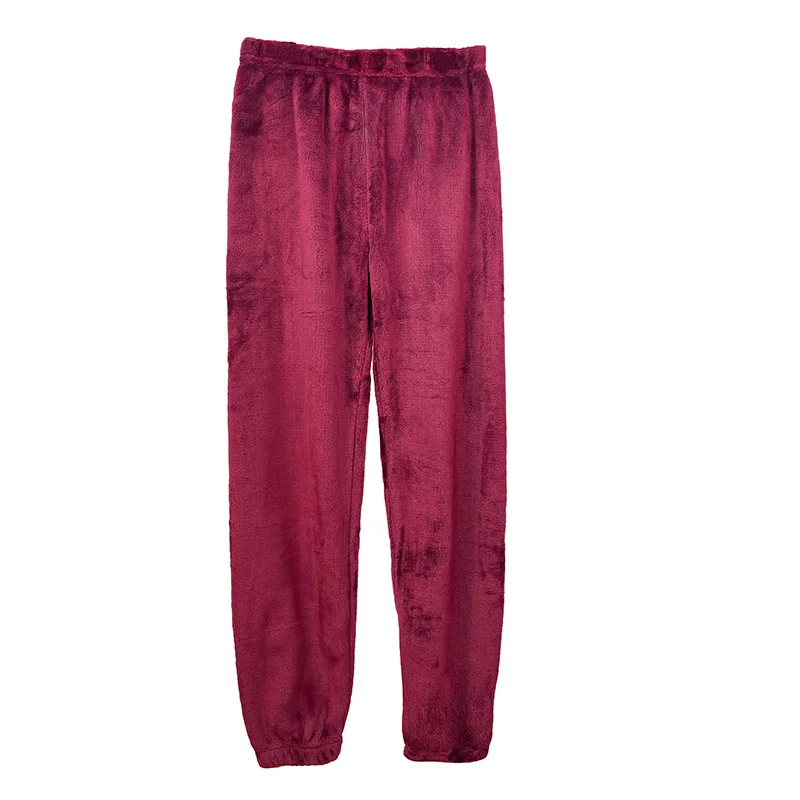 Kingcason New Fashion High Gsm Flannel Pajama Pants Women For Home / Winter