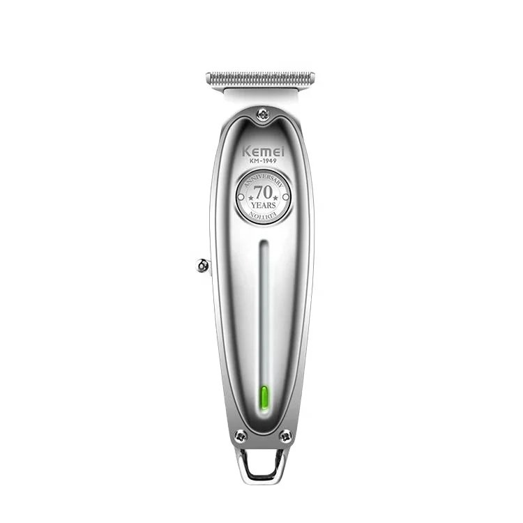 Kemei KM-1949 быстрой зарядки Мужская машинка для стрижки волос высокого качества металлические профессиональная