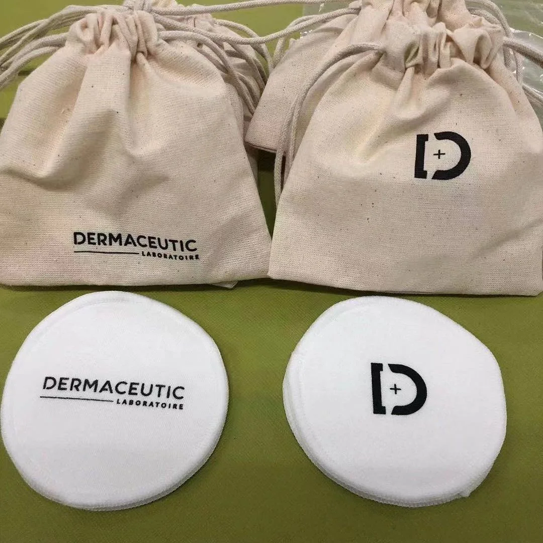 Многоразовое средство для снятия макияжа из натурального бамбука