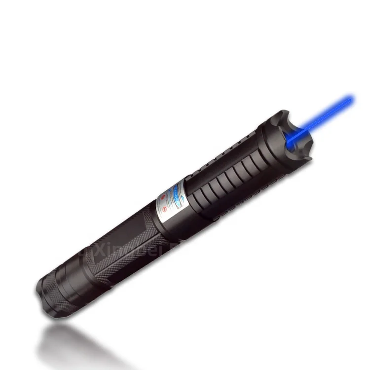 
High-power blue laser pointer 450nm 5000MW 5 in 1 starry sky burning match/cigarette lighter laser pen 