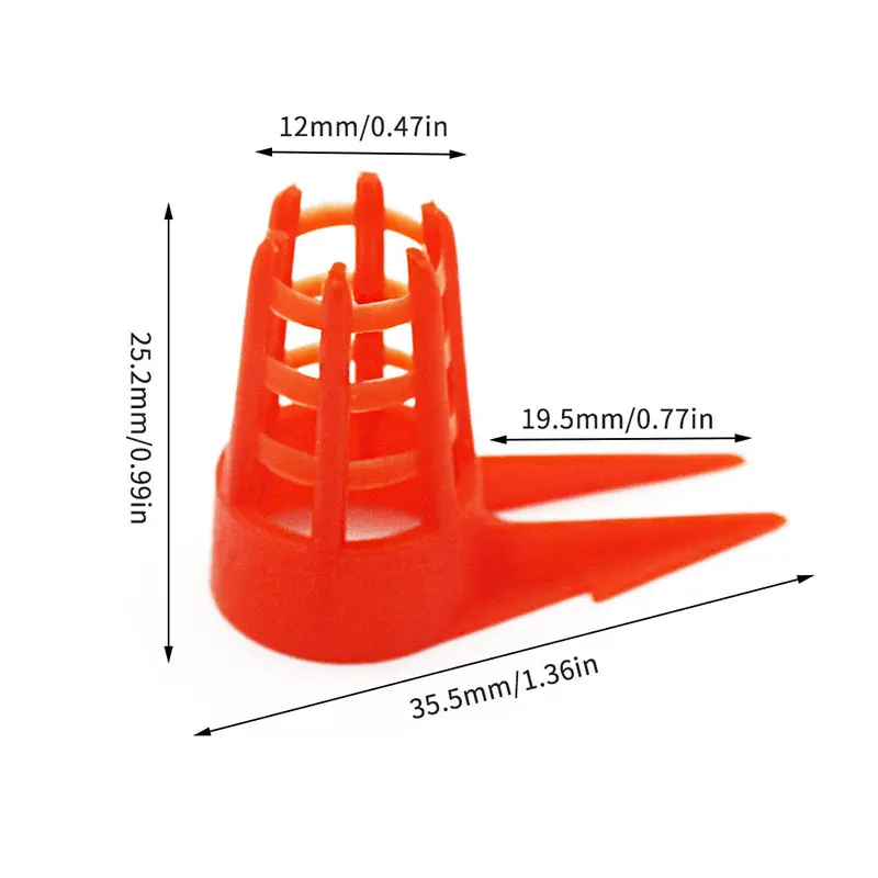 30PCS Bee Queen Cage Cell Protective cover Cellular Tool Beekeeping Supplies Small size, lightweight, essential hive tools