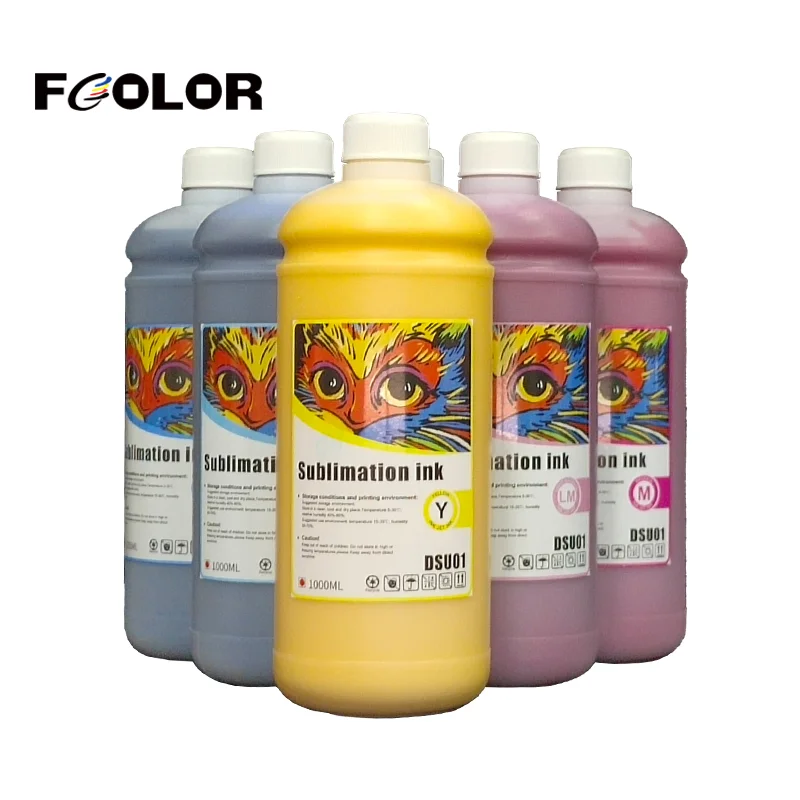 High Transfer Rate Cosmos Sublimation Inks for Desk Sublimation Printer Transfer Printing