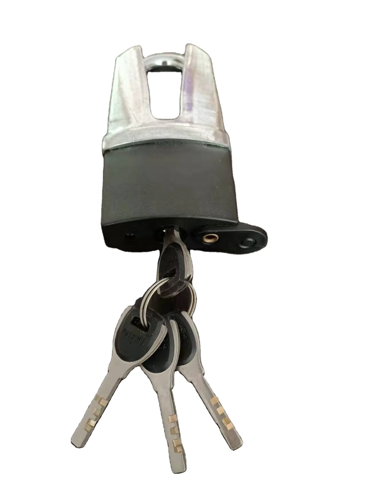 Rarlux Waterproof Padlock Shackle  Protected Disc Padlock with plastic cover High Safety 4 Keys 55mm,65mm CN;ZHE