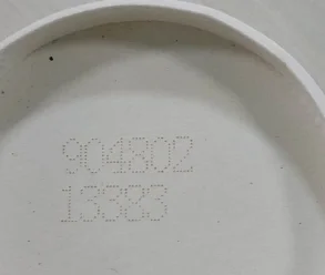 UBL online coding date on bottle 20w 30w fiber laser printer CO2 flying laser marking machine