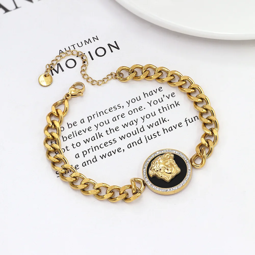 High Quality 18k Gold Plated Stainless Steel Designer Jewelry Famous Brands Luxury Earrings Bracelet Necklace Jewelry Set