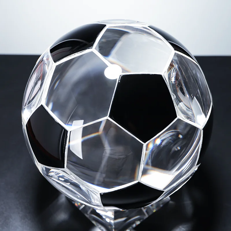 Custom Football Game Champion Award Crystal American Football Trophy Souvenirs