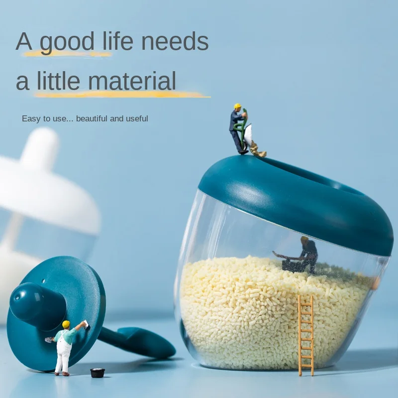 Wholesale Kitchen Pepper Powder Jar With Label Empty Salt Shaker Plastic Spice Bottle Jars For Packaging