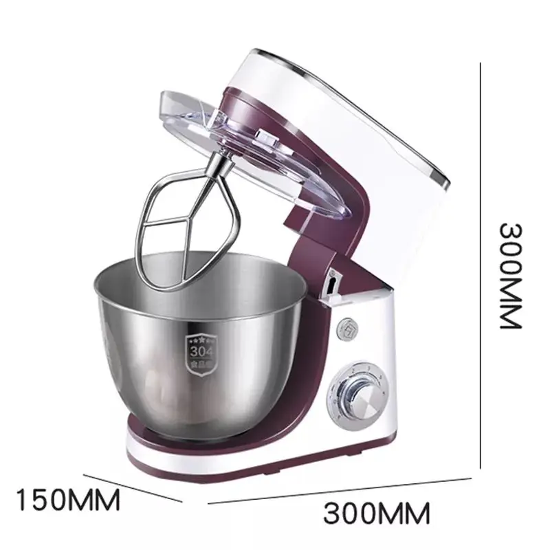 Home Kneading Machine meat grinder multifunction 5L Stainless steel bowl electric food mixers