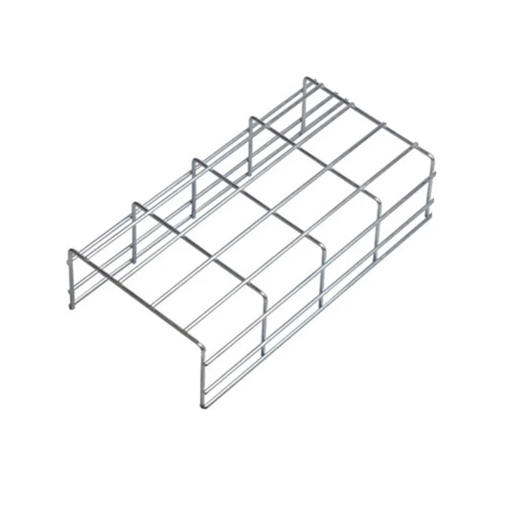 Electrical Wire Basket Mesh Cable Tray Hangers OEM Support Customized Wire Mesh Cable Tray steel c channel tray cable