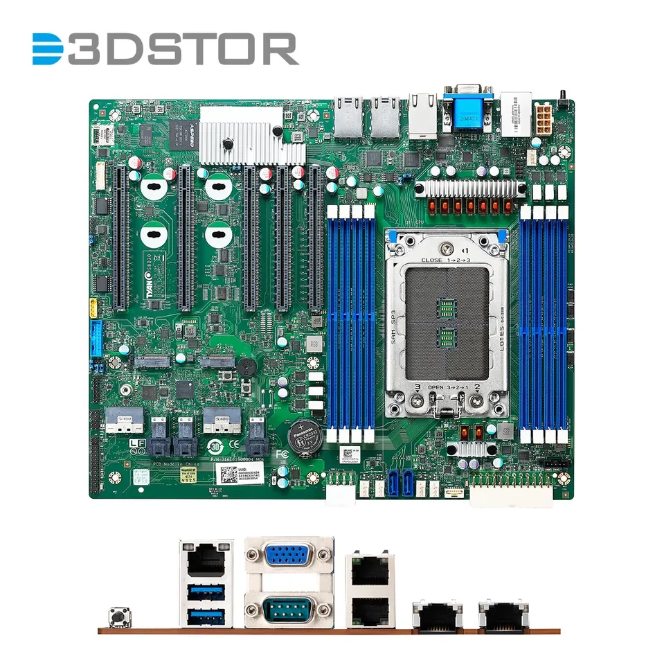 Brand new in stock AMD SP3 AMD EPY 7002/7003 CPU motherboard for TYAN S8030GM2NE