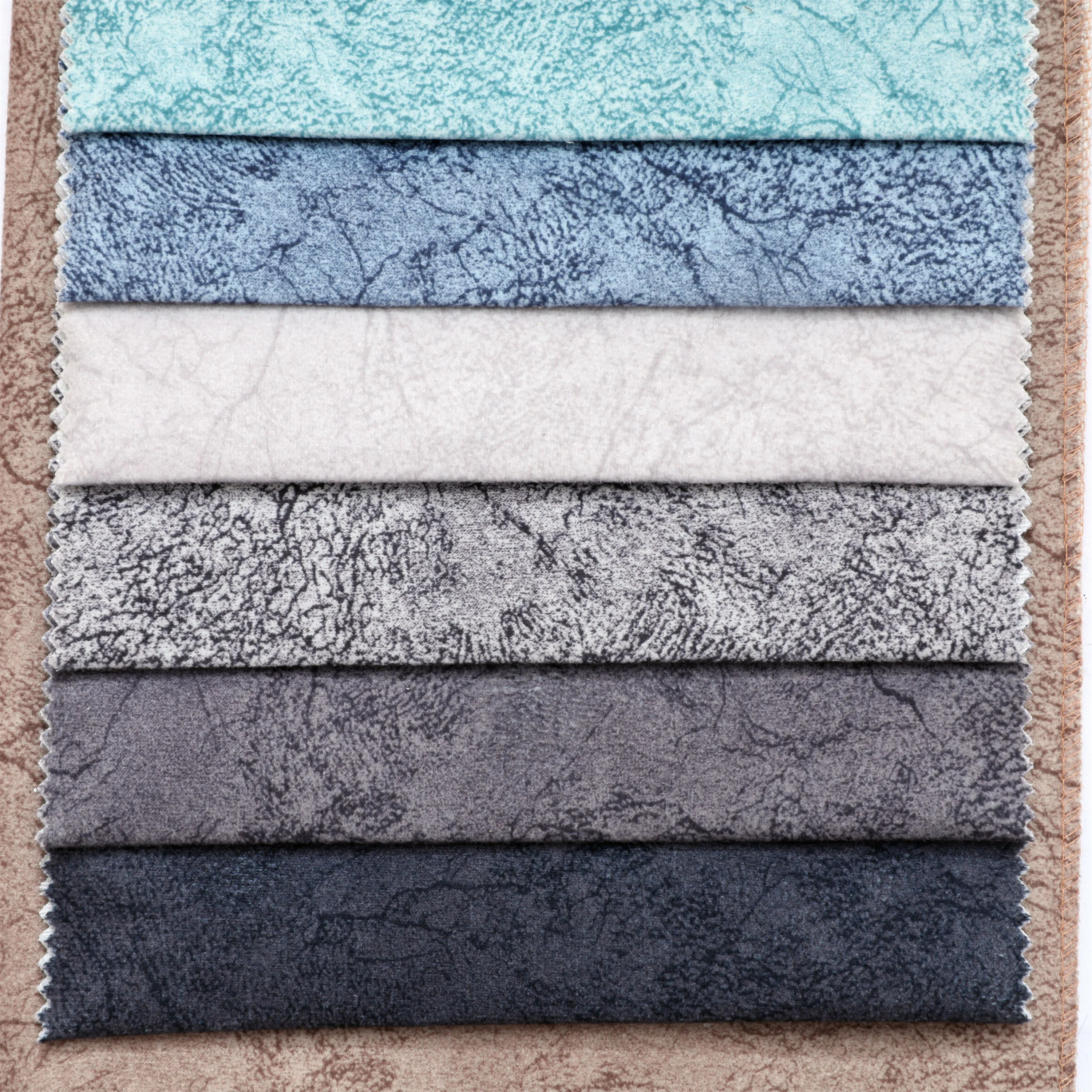 Best price imitate super soft velvet printing 100%Polyester for sofa and cushion cover