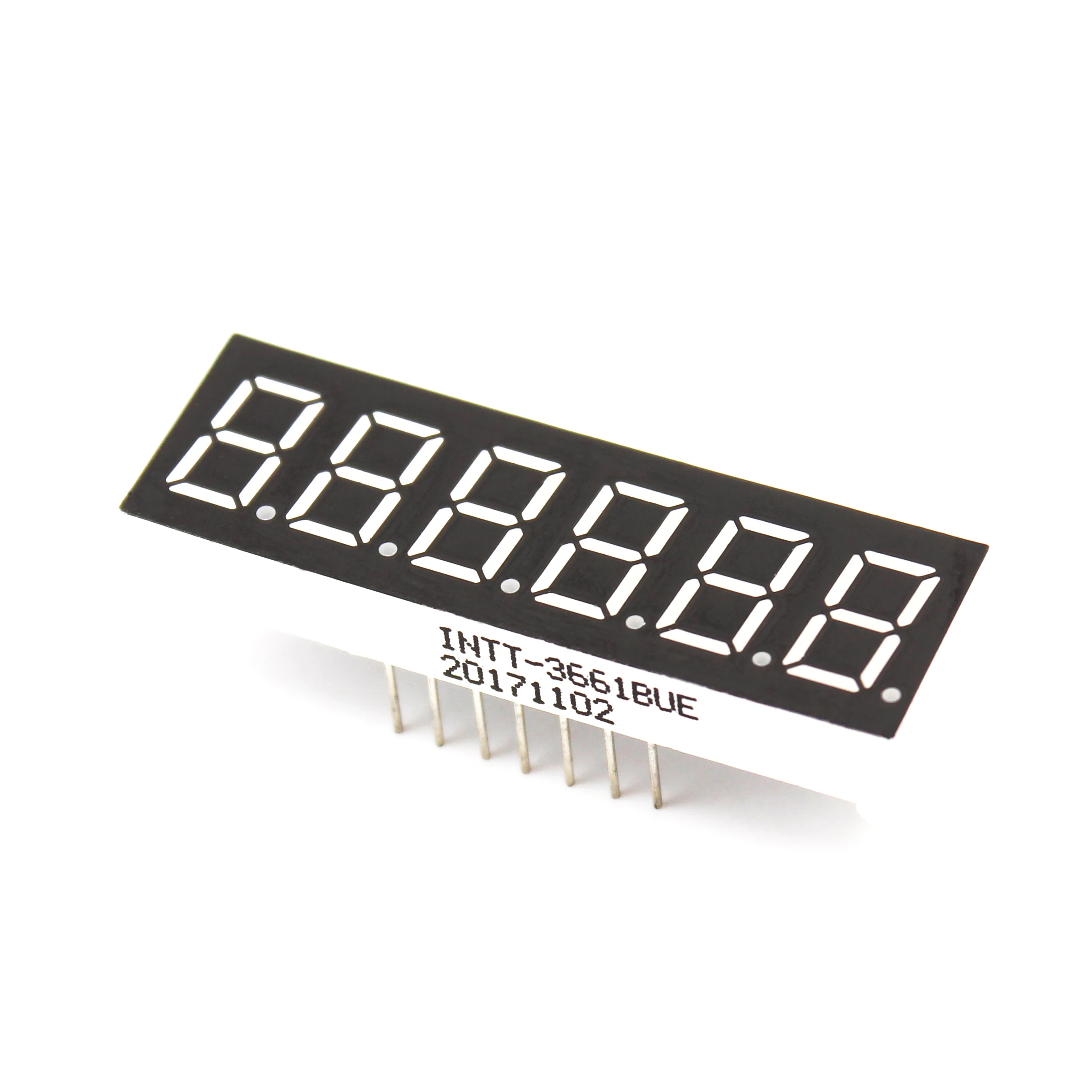 Small size kem3061bsr super red 0.3 inch 7 segment led display 6 digit