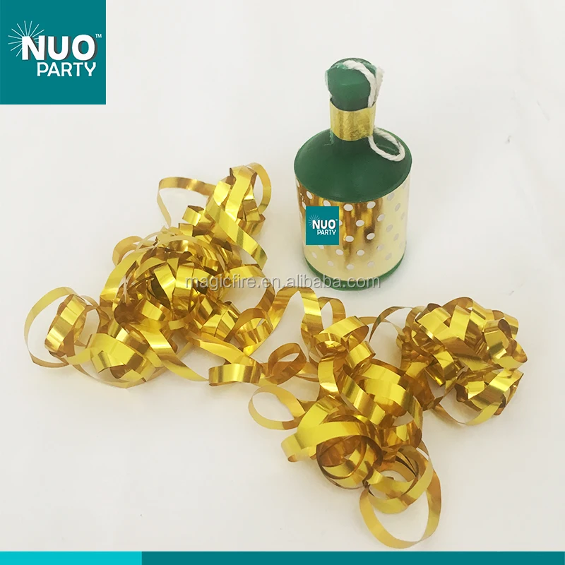 Wholesale small confetti cone party popper fireworks for wedding