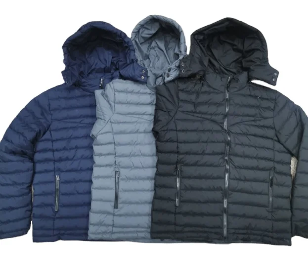 Китайский производитель одежды оригинальная модная мужская зимняя стеганая куртка в наличии