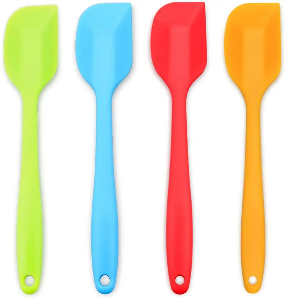 Standard Silicone Min Spatula Rubber Spatulas with Stainless Steel Core