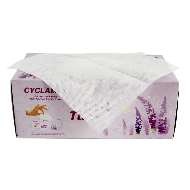  80PCS Organic Cotton Wet And Dry Use Disposable Wipes Tissue Oem Custom Cloth For Facial Cleaning