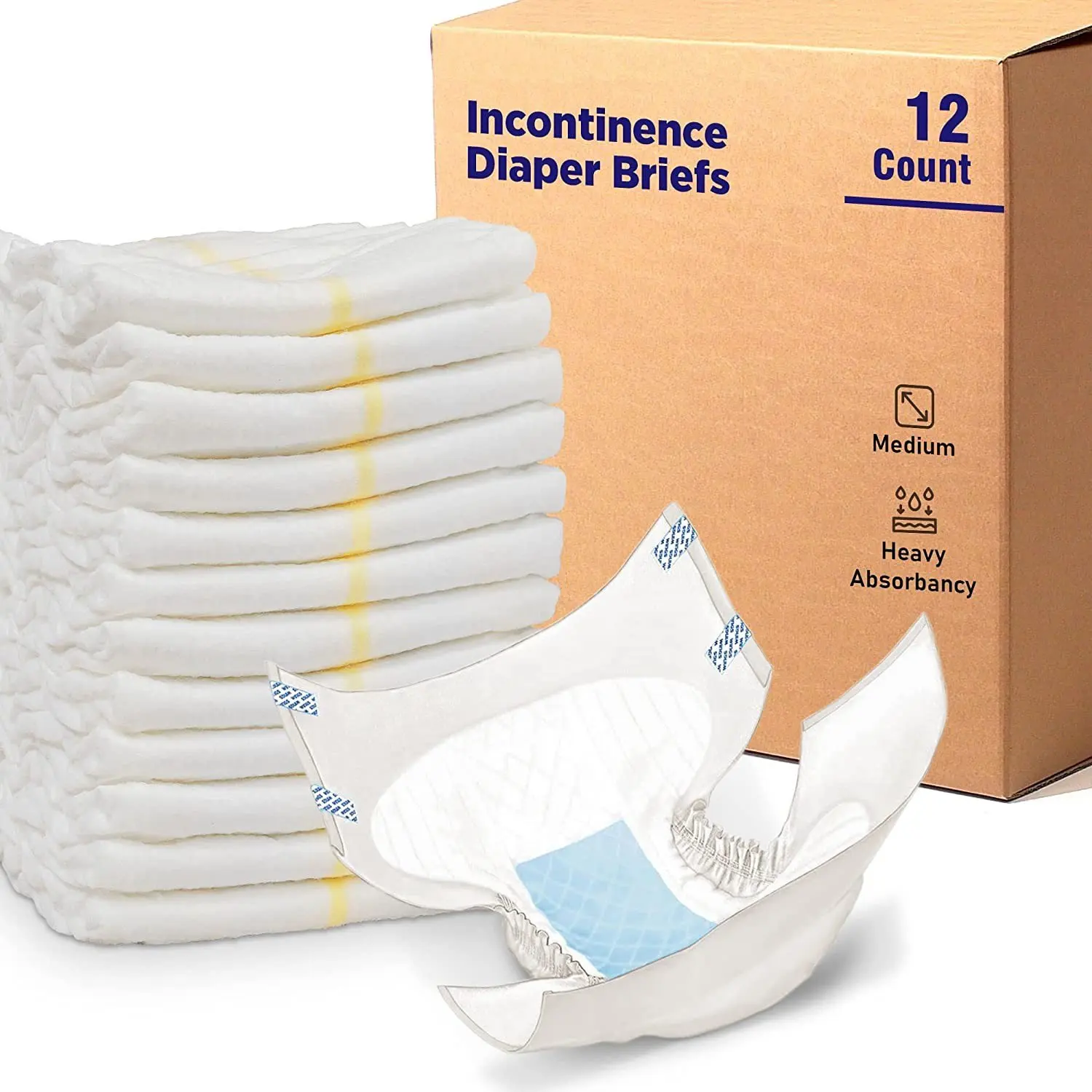 FREE SAMPLE Disposable leakproof adult incontinence diapers, adult night diapers, soft tough breathable diapers