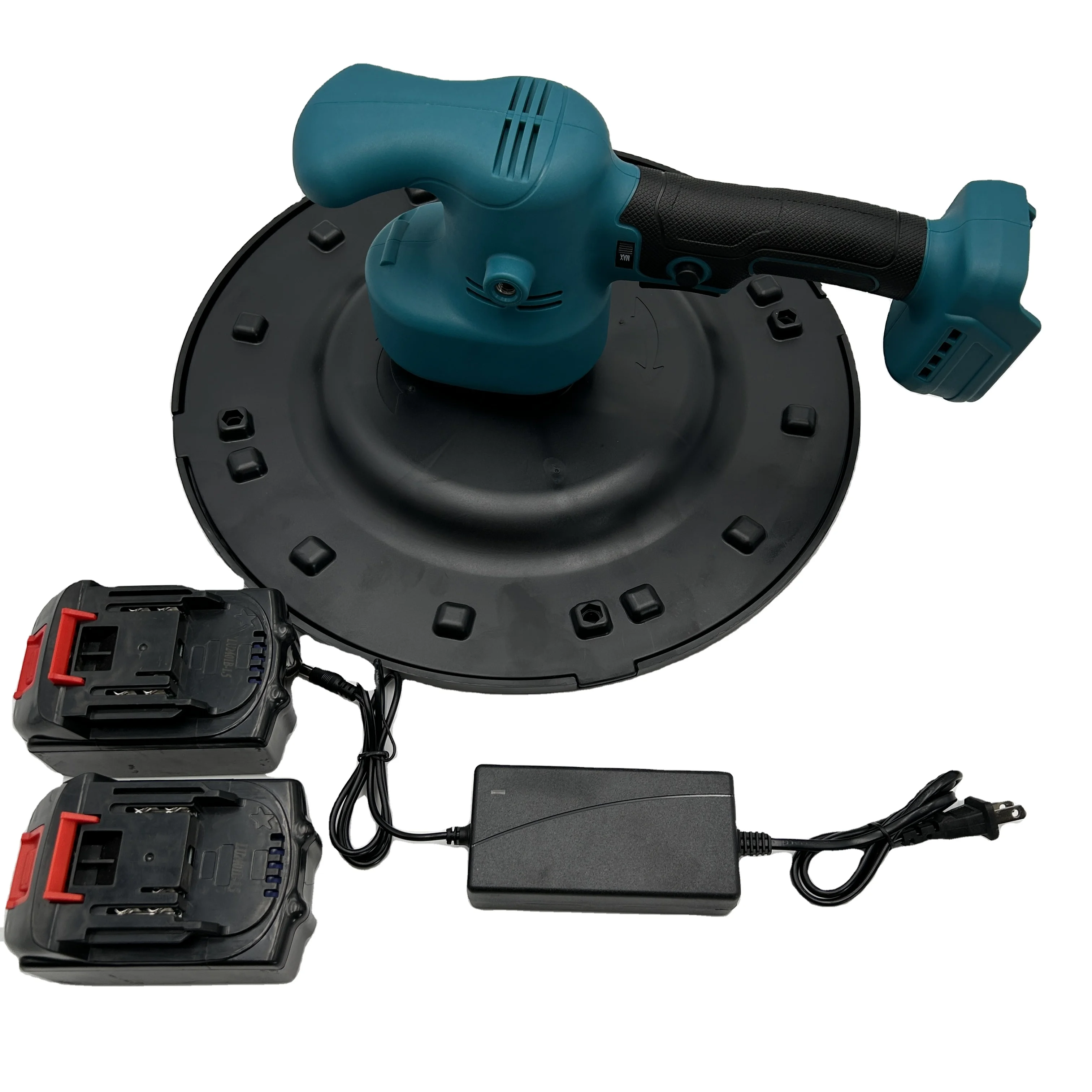 Portable Pneumatic Wood Floor Sander Machine 220V Industrial Orbit Wall Sander with Battery Power Source