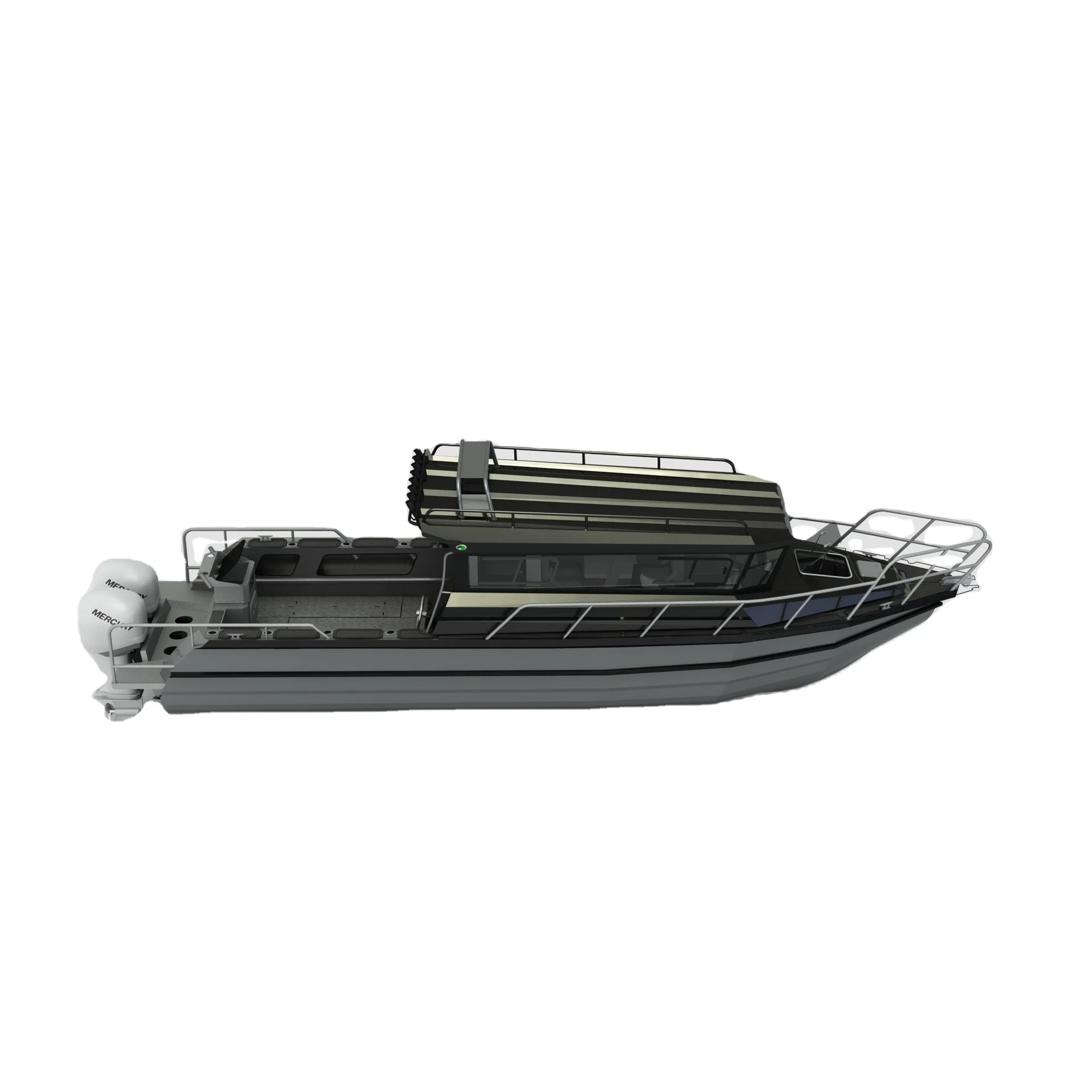 9m 30ft Offshore Luxury Multi-purpose Outboard Aluminum Fishing Boat for sale