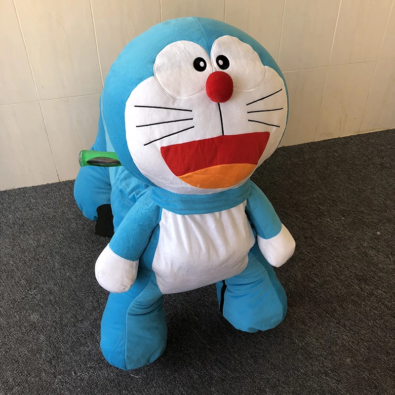 
Amusement ride for kids plush stuffed electric battery operated ride animals on wheels 