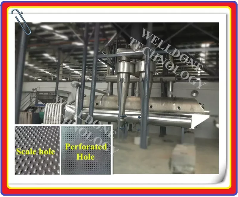 ZLG Series Continuous Vibrating Fluid Bed Dryer Drying Machine Pharmaceutical Machine