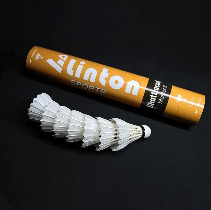 Chinese manufacturer hot promotional professional badminton for international tournament shuttlecock