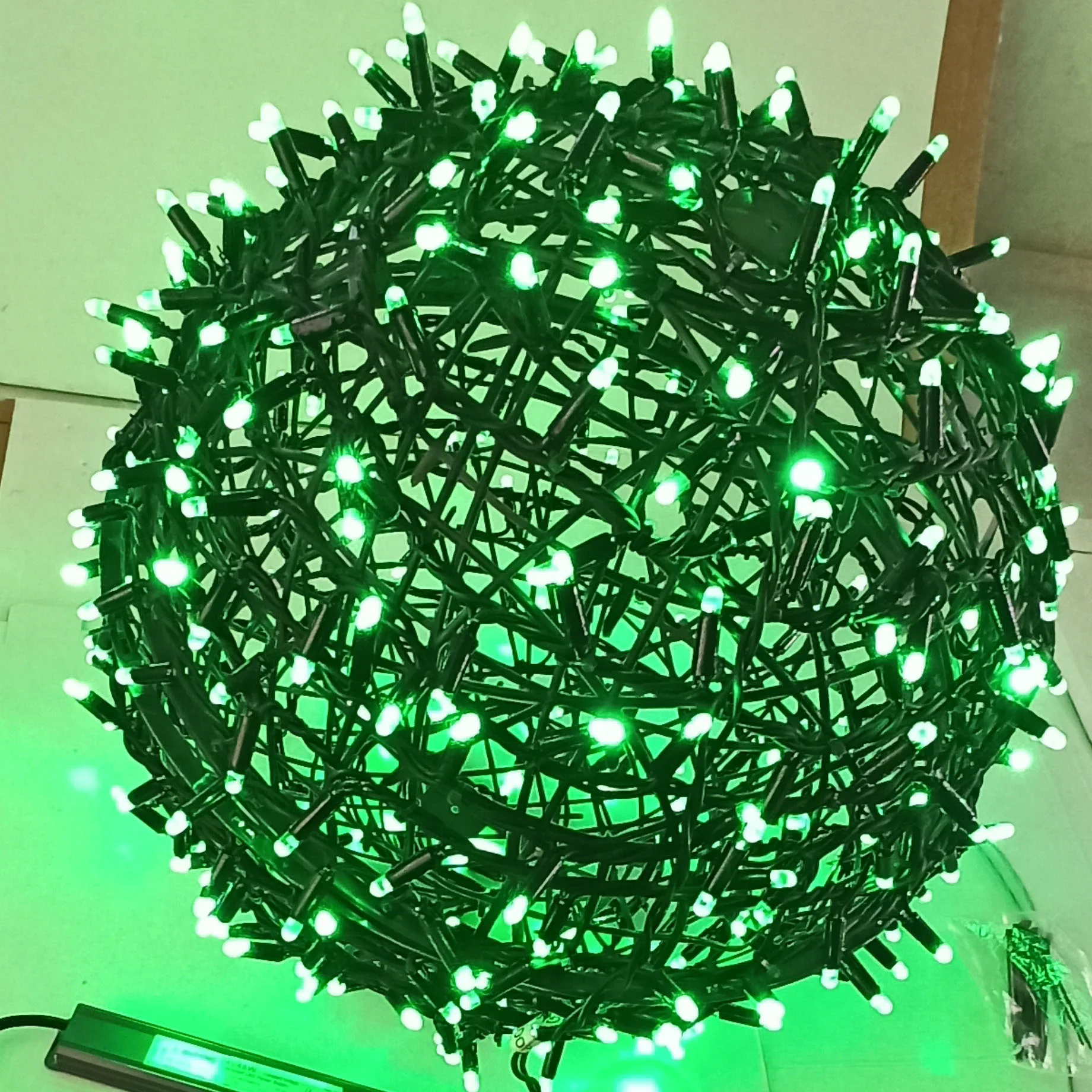 Large LED String Lights Holiday Ball Lights Indoor Outdoor Motif light  For Shopping Mall