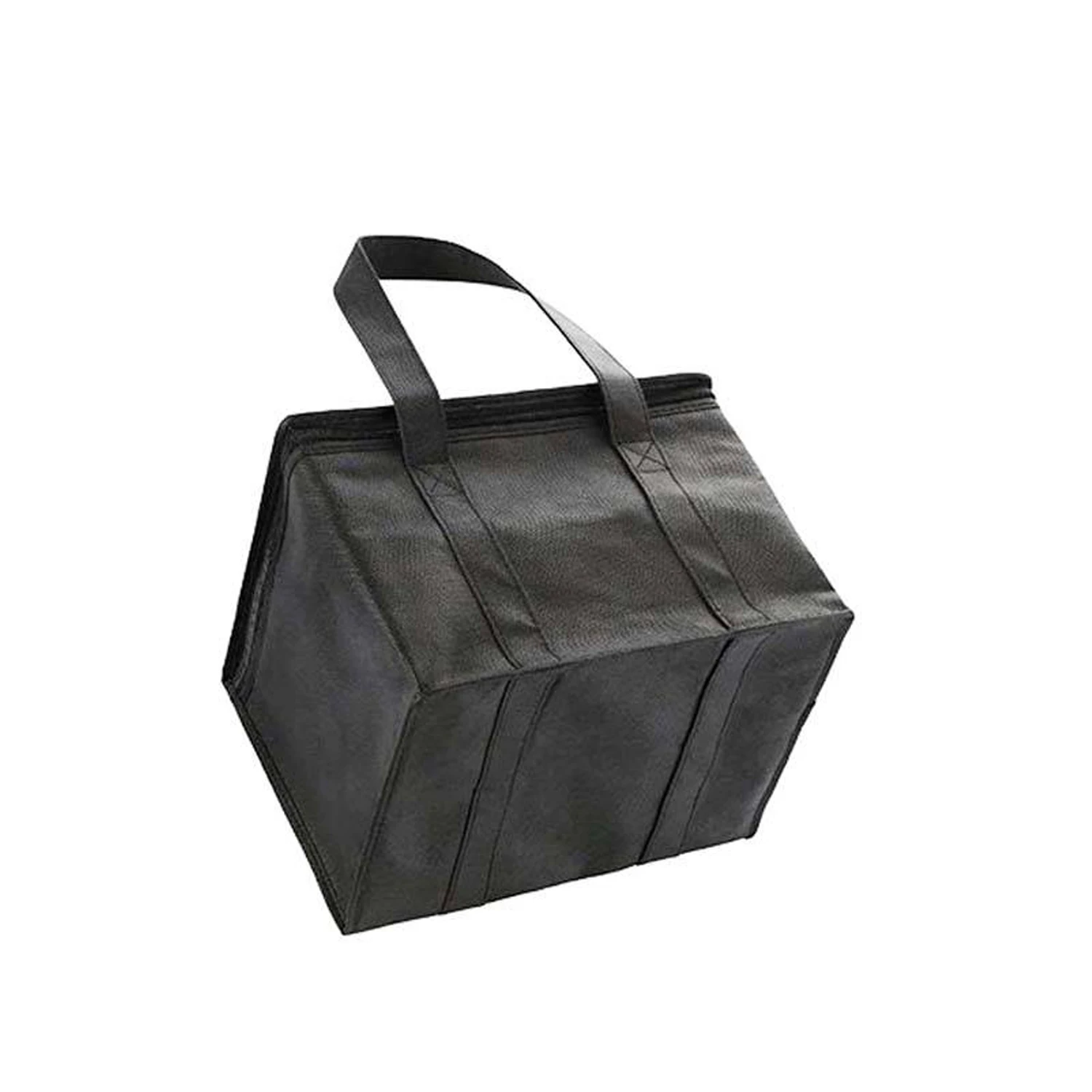 Reusable Thermal Insulated Cooler Bag Grocery Cool Carry Non Woven Lunch Cooler Bag for Food