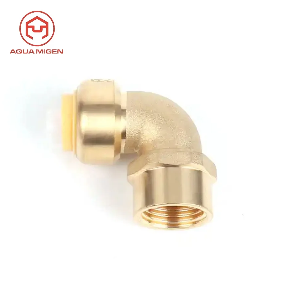 Stainless Steel Parker Barb Fittings Crimp Style Hydraulic Hose Brass Plumbing Elbow Fittings with Custom