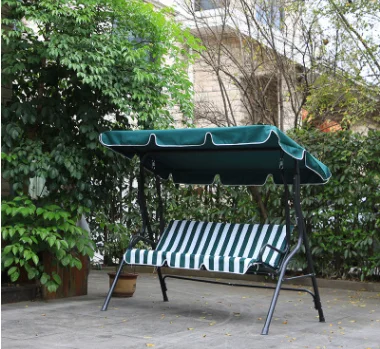 Outdoor Lightweight Rocking Swinging Canopy Garden Patio Camping Steel Chair Lightweight Rocking Swinging Canopy Garden Chair