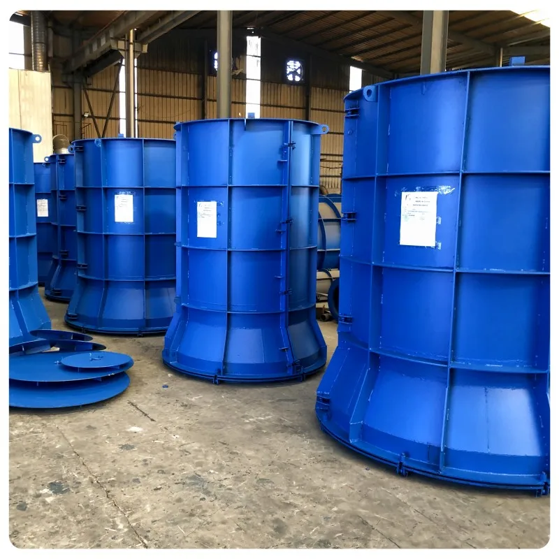 Customized  Concrete Drainage Pipe Mold 500-1000 Cement Pipe  Vertical Core Mold