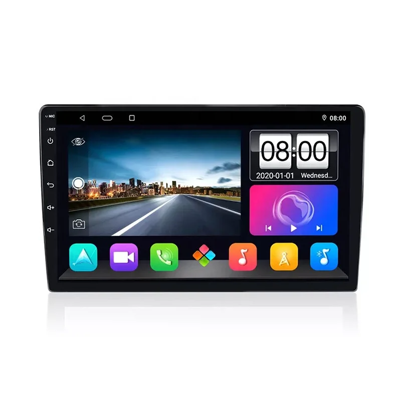 10inch Android Car Radio 2.5D GPS Navigation Autoradio Multimedia DVD Player BT WIFI Mirror Link 2 Din Car Audio Stereo