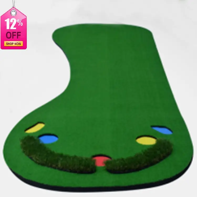 Cheap and Professional international field SGS golf putting green mini golf carpet grass Artificial Green matTurf for Golf Field