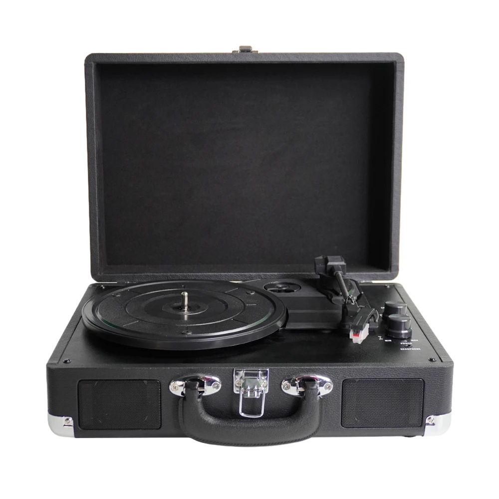 Available Within 3 days New Design Retro Rpm Turntable Player Vinyl Record With Stereo Speakers