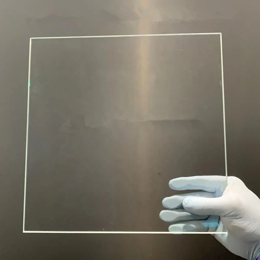 99.12% High transmission Tempered dielectric layer coated ultra thin coning/BF33/Quartz/D263t glass sheet