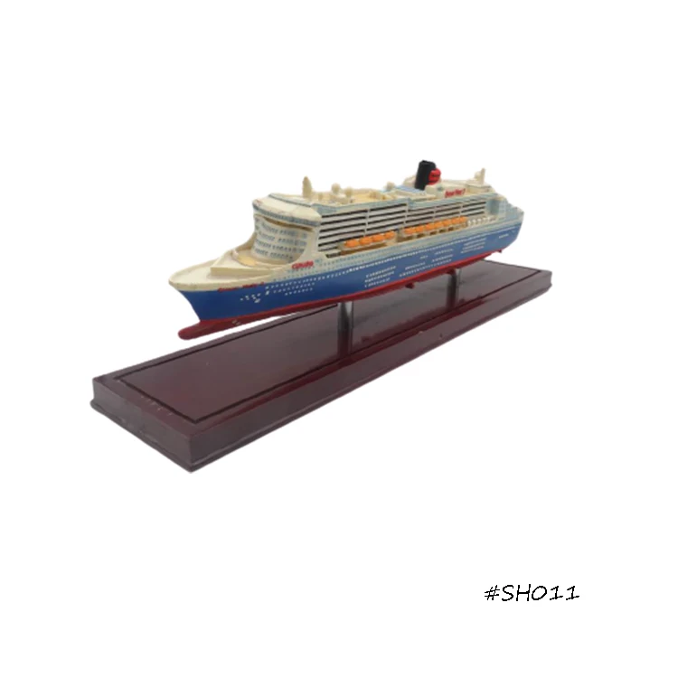 Hampton Nautical RMS Polyresin and Wooden Cruise Ship 46cm SCULPTURE Home Decoration Resin Artificial CN;FUJ Europe SH0011 Sight