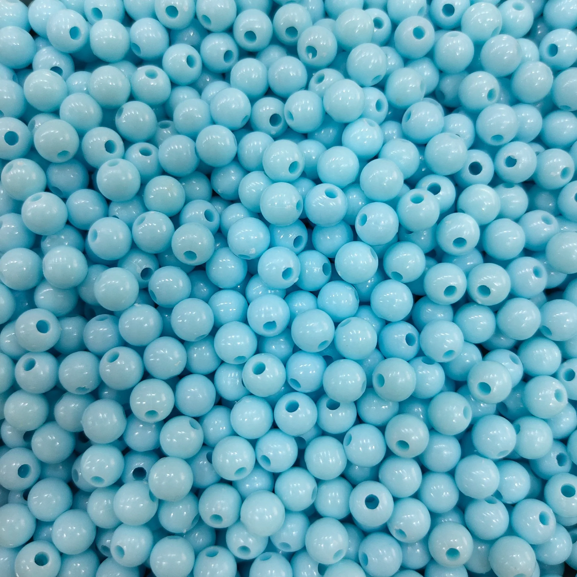500g one bag 6 8 10mm Plastic Acrylic beads blanc Round yellow red pink Bubble Gum Beads 20mm With Hole for kids bracelet making