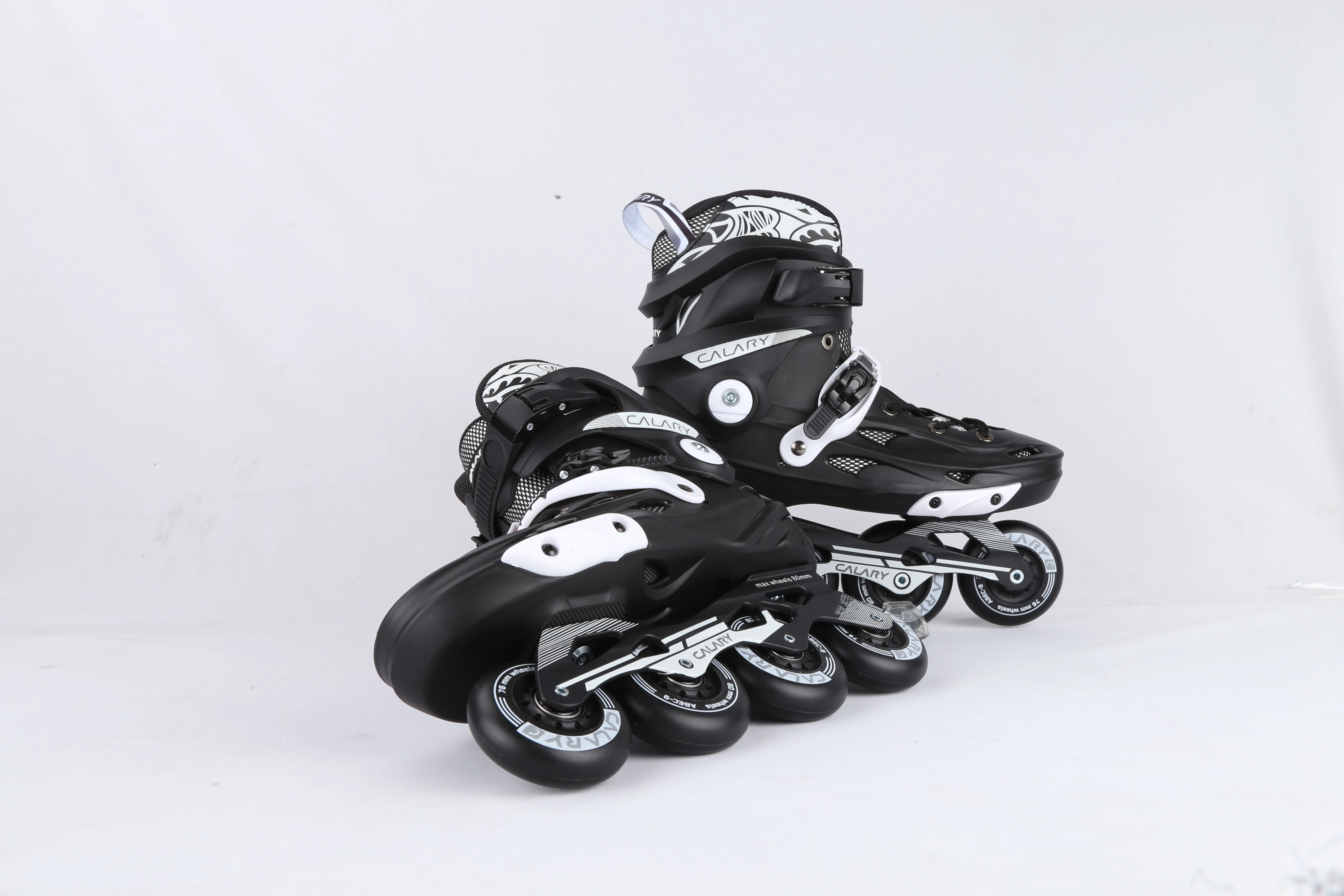 Freestyle 4 PU Wheels Size 36-43# Slalom Roller Skates ,inline Skates with CNC Aluminium Alloy Frame