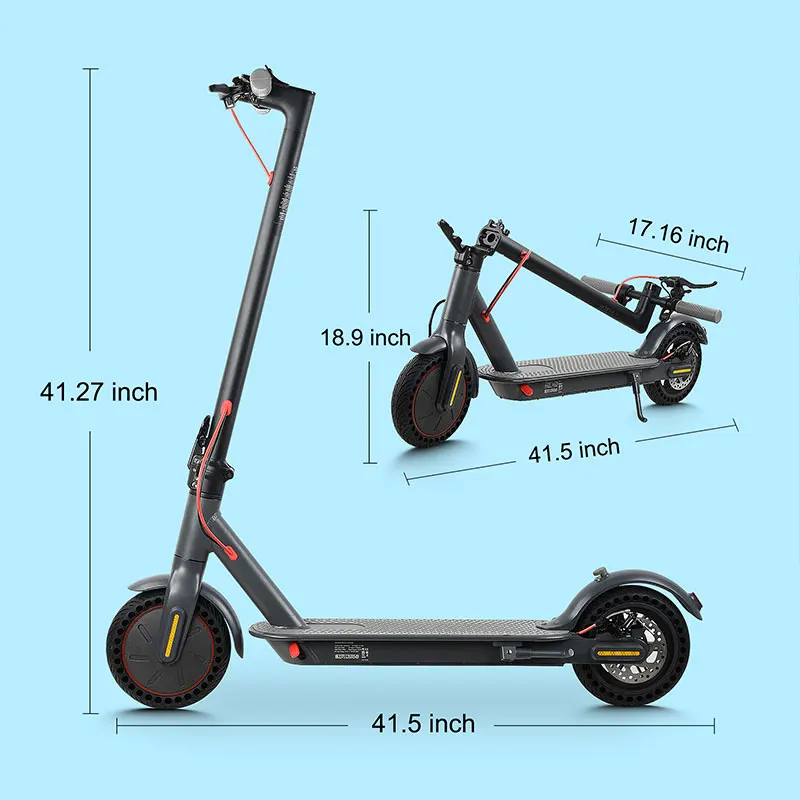 Eu Us Warehouse Dropshipping Wholesale Cheap Long Range 18MPH M365 E Scooter 350W 10.4Ah Electric Scooter For Adults