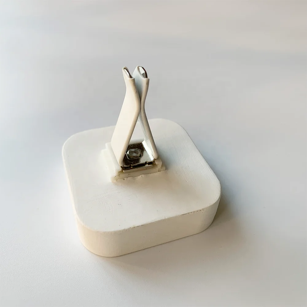 Hot selling home aroma essential Oil diffuser plaster stone car air freshener with vent clip