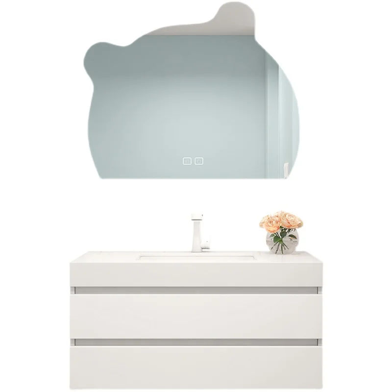 2022 New Arrival Products Hotel Modern Makeup Vanity Mirror Kids Bathroom Bear Irregular Shaped Cute Mirrors Decor Wall Large