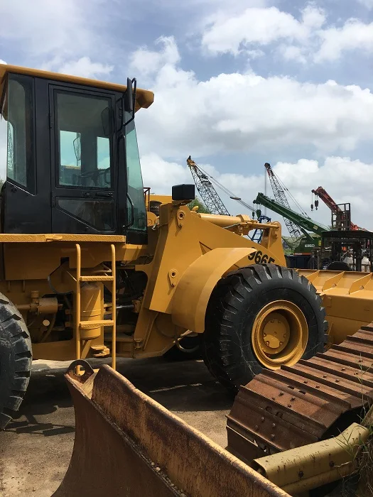 Original Used  936E 950H 950C 950E 966G 966H 966F 966K 988 980 wheel loader for sale in stock