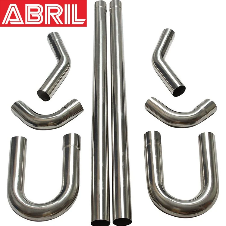 Abril Flying Auto Parts motorcycle exhaust pipe stainless steel exhaust pipe