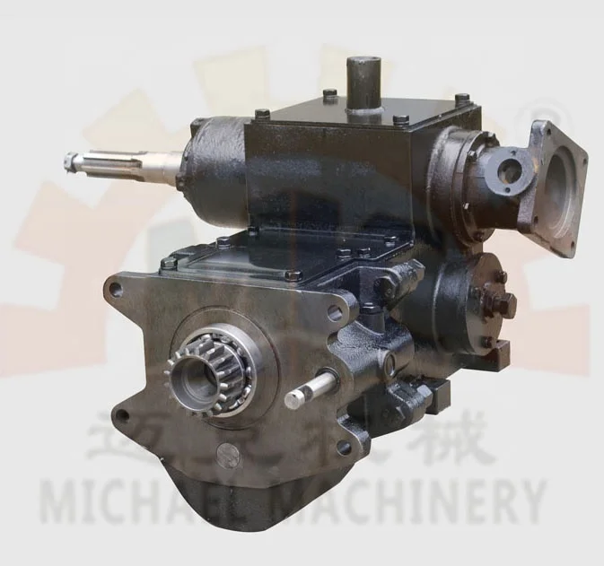 8F+2R Agricultural Tractor Manual Transmission Gearbox with Belt Clutch Assy for Single Cylinder Diesel Engine