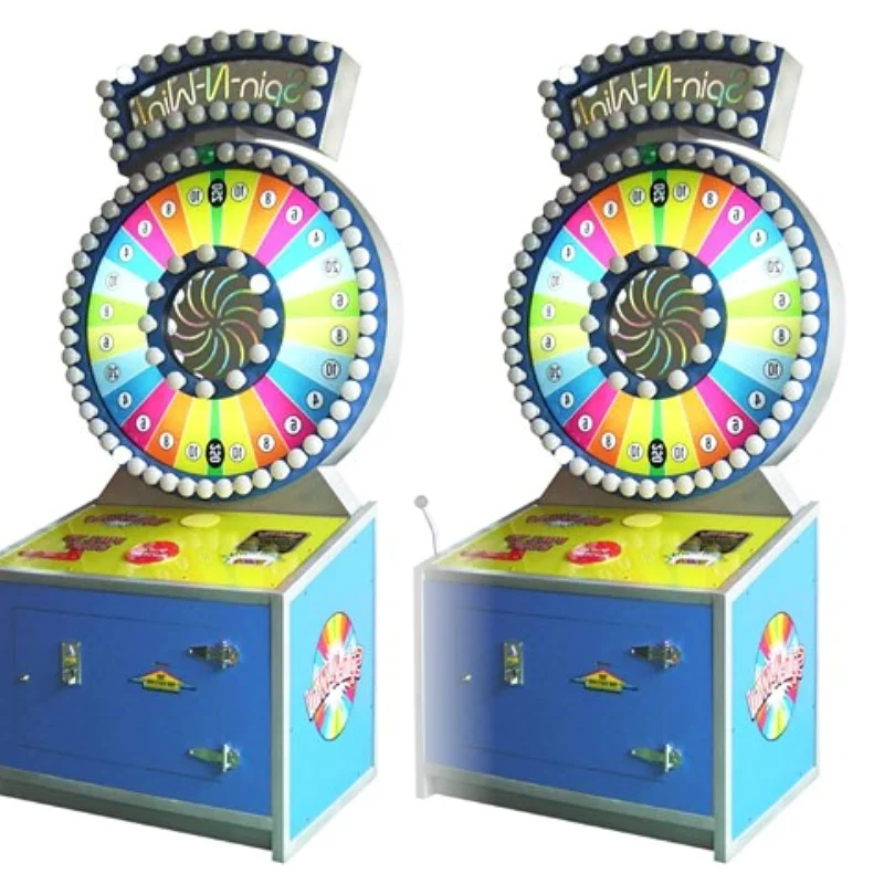  Аркадная игровая машина принадлежности для парка аркадная рулетка Spin N Win с